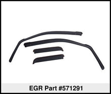 Cargar imagen en el visor de la galería, EGR 04-12 Chev Colorado/GMC Canyon Crew Cab In-Channel Window Visors - Set of 4 (571291)