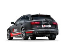 Load image into Gallery viewer, Akrapovic 14-17 Audi RS6 Avant (C7) Evolution Line Cat Back (Titanium) w/ Carbon Tips