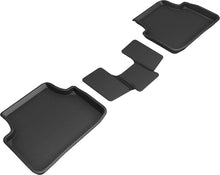 Cargar imagen en el visor de la galería, 3D MAXpider 18-21 Volkswagen Tiguan Kagu 2nd Row Floormats - Black