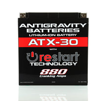 Carica l&#39;immagine nel visualizzatore di Gallery, Antigravity YTX30 Lithium Battery w/Re-Start