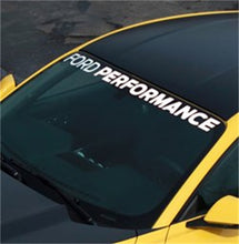 Load image into Gallery viewer, Ford Performance 2015-2016 Mustang Windshield Banner