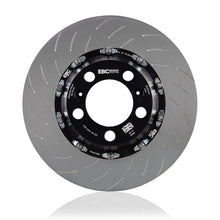 Carica l&#39;immagine nel visualizzatore di Gallery, EBC Racing 04-07 Cadillac CTS-V 2 Piece Floating Conversion SG Racing Front Rotors