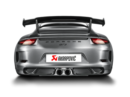 Akrapovic Slip-On Line (Titanium) for 2011-17 Porsche 911 GT3 (991) (Req. Tips) - 2to4wheels