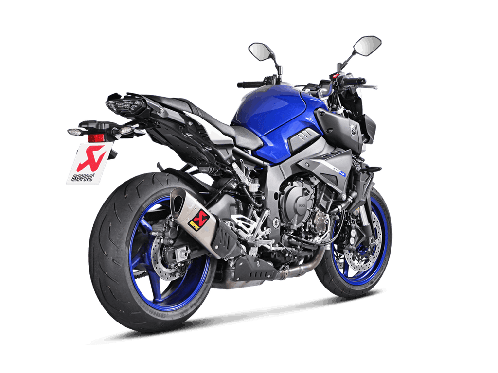 Akrapovic GP Slip-On Exhaust Yamaha FZ-10 / MT-10 2017-2020 - (MPN # S-Y10SO15-HAPT) - 2to4wheels