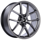 BBS CI-R 19x9 5x120 ET20 Platinum Silver Polished Rim Protector Wheel -82mm PFS/Clip Required