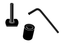 Laden Sie das Bild in den Galerie-Viewer, Thule Adapter Kit - T-Track Accessory Kit for All Thule Aluminum Bars - Black