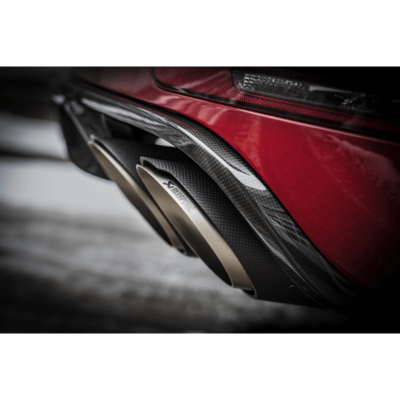 Akrapovic 2014 Porsche Macan Turbo (95B) Evolution Line Cat Back (Titanium) w/ Titanium Tips