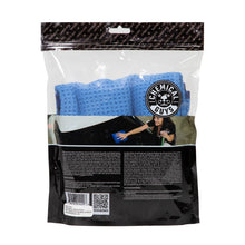 Cargar imagen en el visor de la galería, Chemical Guys Waffle Weave Glass &amp; Window Microfiber Towel - 24in x 16in - Blue (P48)