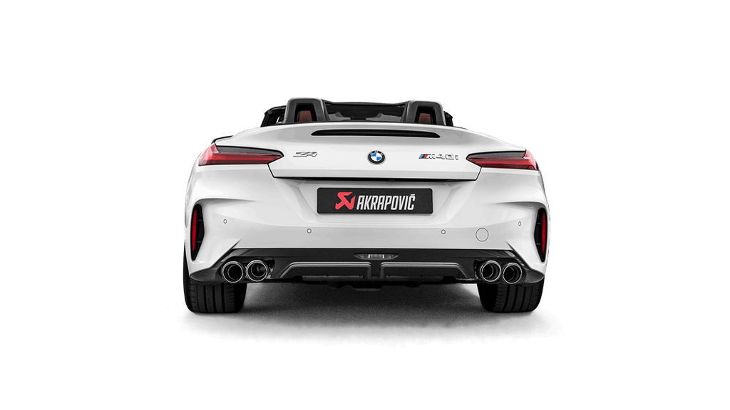 Akrapovic Slip-On Line (Titanium) w/Carbon Fiber Tips for 2019+ BMW Z4 M40i (G29) - 2to4wheels