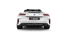 Carica l&#39;immagine nel visualizzatore di Gallery, Akrapovic Slip-On Line (Titanium) w/Carbon Fiber Tips for 2019+ BMW Z4 M40i (G29) - 2to4wheels