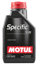 Load image into Gallery viewer, Motul 1L OEM Synthetic Engine Oil ACEA A1/B1 Specific 5122 0W20