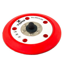 Cargar imagen en el visor de la galería, Chemical Guys TORQ R5 Dual-Action Red Backing Plate w/Hyper Flex Technology - 3in (P12)