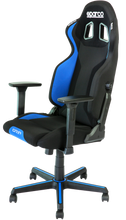 Load image into Gallery viewer, Sparco Game Chair GRIP BLK/BLU