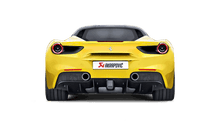 Load image into Gallery viewer, Akrapovic Slip-On Line (Titanium) w/ Carbon Tips for 2016-20 Ferrari 488 GTB/488 Spider - 2to4wheels