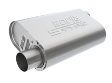 Load image into Gallery viewer, Borla CrateMuffler SBC 283/327/350 2.25 inch Offset In/Out 14in x 4.35in x 9in Oval S-Type Muffler