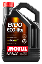 Carica l&#39;immagine nel visualizzatore di Gallery, Motul 5L Synthetic Engine Oil 8100 5W30 ECO-LITE - Single