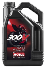 Load image into Gallery viewer, Motul 300V Factory Line Road Racing 5W40 4L