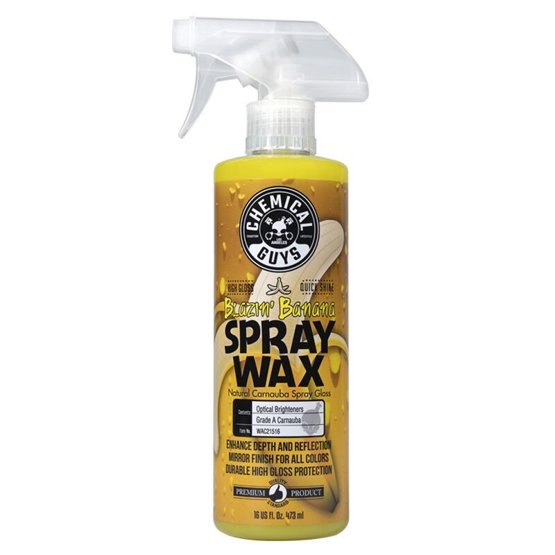 Chemical Guys Blazin Banana Carnauba Spray Wax - 16oz (P6)