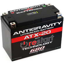 Load image into Gallery viewer, Antigravity YTX20 Lithium Battery w/Re-Start