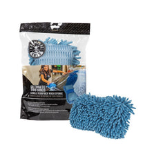Charger l&#39;image dans la galerie, Chemical Guys Ultimate Two Sided Chenille Microfiber Wash Sponge - Blue (P12)