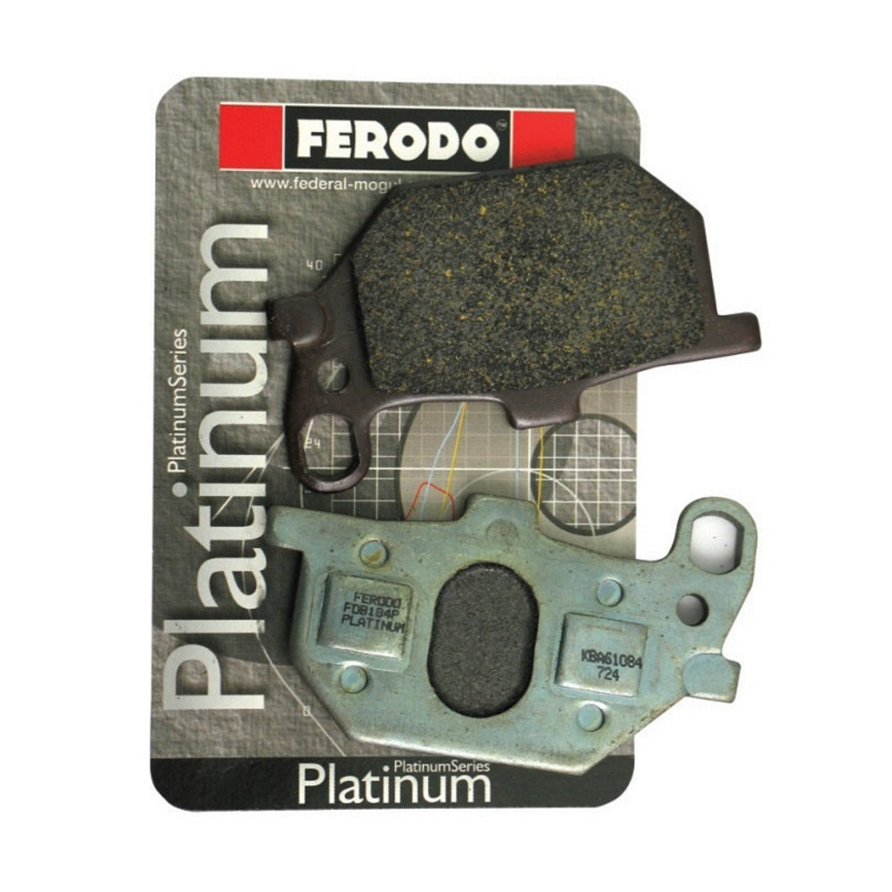 Ferodo - Platinum - Organic Brake Pads To Fit Racing Calipers - FRP410P - 2to4wheels