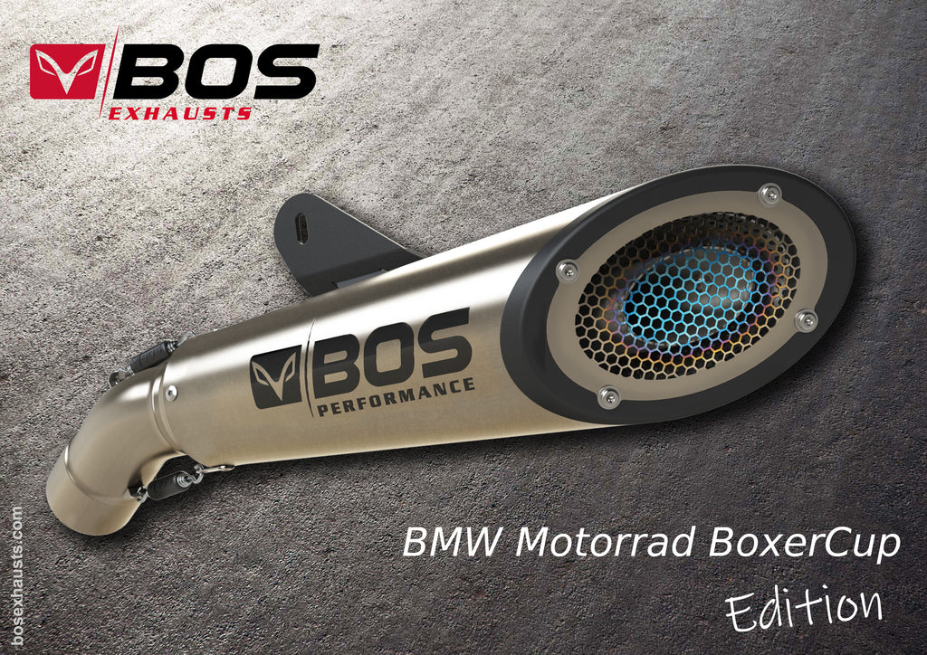 BOS RACING MUFFLER for BMW R NINE T Motorrad BoxerCup Edition - 2to4wheels