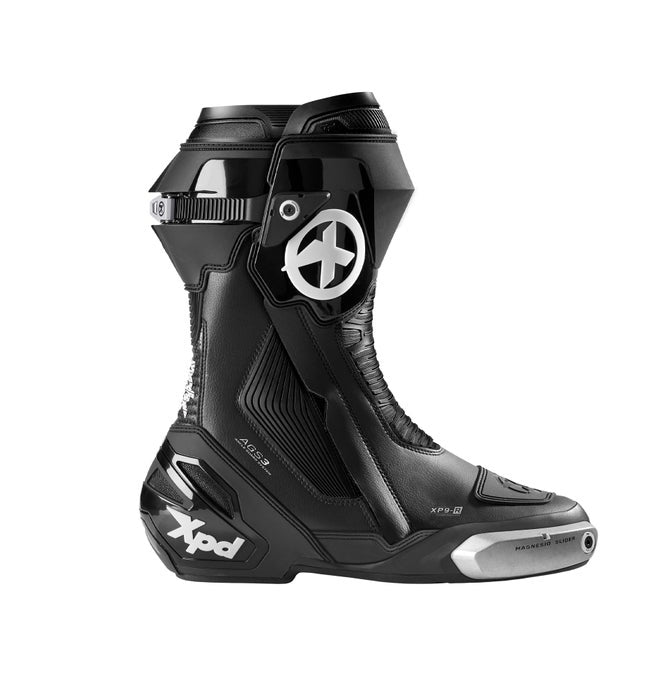 SPIDI XP9-R TEXTECH LEATHER Motorcycle Racing Shoes Track day Boots # S91 - 2to4wheels